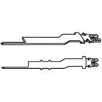 AMP Connectors - TE Connectivity 2-1601193-1 ຂໍ້ຕໍ່ .025 SQ OFFSET PIN STD SMZ