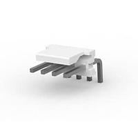 AMP Connectors - TE Connectivity 3-644754-4 ປຸກຮາງການ 04P MTA156 HDR ASSY SQ R/A F/L