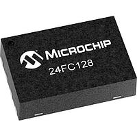 Microchip Technology 24FC128T-I/MNY EEPROM 128K, 16Kx8, 2.5V HI-SPEED SER EE, IND