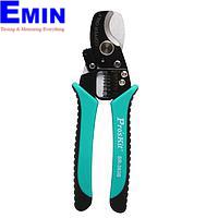 Proskit SR-363B 2 ໃນ 1 ເຄື່ອງຕັດສາຍເຄເບີ້ນຮອບ &amp; Stripper (168mm)