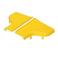 Panduit PE2VSD0896WH ຕູ້ວາງແລະຕູ້ວາງ Racks & Rack Cabinets PE2V Cable Manager - 8" Wide - Single Do