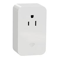 Square D SQR621U1WHW ປຸ່ມອອກ WI-FI 15A PLUG-IN OUTLET ENERGY MON WH