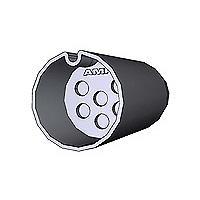 AMP Connectors - TE Connectivity 9-212437-1 ຕົວເຊື່ອມ 6P CIRC DIN PLG ASSY