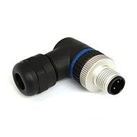 Bulgin PXPPAM12RAM04ASTPG9 ເສັ້ນສາຍເຊນເຊີ / ເສັ້ນສາຍອັກຊູເຕວ M12 ຊຸດ Polyamide RA Flex Body Conn