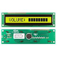 Newhaven Display NHD-0116DZ-FL-GBW LCD Character Display Modules STN- ສີເຫຼືອງ Transfl 122.0 x 33.0