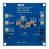 Monolithic Power Systems (MPS) EVBL4571-QB-00A ບົດປະຕິບັດການປຽບທຽບຕົວຄວບຄຸມແຮງແສງ - ຕົວຄວບຄຸມສະຫນັກສະຫນອງ 1A, 60V, ປະສິດທິພາບສູງ, ບົດປະຕິບັດການປຽບທຽບຕົວຄວບຄຸມລົດຂຶ້ນຊັ້ນສຽງ