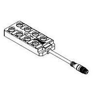 Molex 1300370013 ກະຕ່າການຈັດຈໍາໜ່າຍປະສິດທິພາບ Passive Distribution Box DeviceNet Micro-Change (M12), ຕິດຕູ້ດ້ານບູດ, 8 ພອດ, 5 ໂພນ, ມີຕົວເຊື່ອມ Micro-Change ຢູ່ໃນສາຍ 0.20m