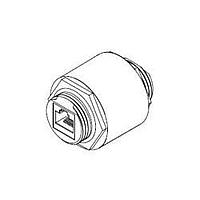 Molex 130058-0057 ຕົວແປປະຕູສາຍ Circular RJ45 ຍິງ - ຍິງ