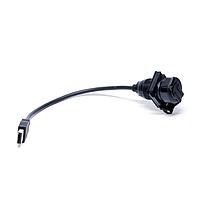 Amphenol Socapex USBAPSCC2202A USB 2.0 USB AFldSqFlngRcptw/ SelfClsCapUSB-A.2mCS