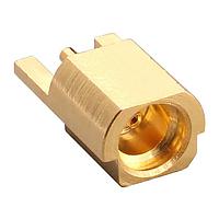 Linx Technologies - TE Connectivity CONMMCX013-T ຕົວເຊື່ອມ MMCX Jack 50 Ohm PCB Edge Mount