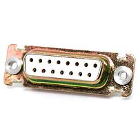 Cinch DAF15SII ຮອບຮອງ DSUB 15F SOD F GF ZINC