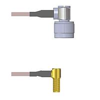 Amphenol Custom Cable Q-2G02S000H012i ສາຍສັ້ນ RF N-RP/SMA-RJB G142 12I