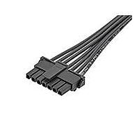Molex 145132-0701 ສາຍສະແຕນລະດັບລະດັບ Micro-Fit OTS Cbl ASSY 150mm 7CKT ສີດໍາ