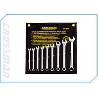 Crossman 96-974 9 Piece Metric Combination Wrench Set (8-17mm size)