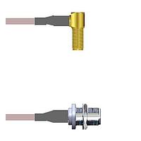 Amphenol Custom Cable Q-2S025000H024i ສາຍສະບັບ RF SMA-RJB/N-SJB G142 24I