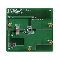 Torex Semiconductor XC6194BANNE-EVB-01 Load Switch Push Button Smart Load Switch Evaluation Board