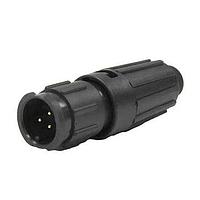 CONXALL W8282-3PG-P-519 ຕົວເຊື່ອມ 3#20 M ຍາວ Backshell ຂະໜາດ Grommet .19