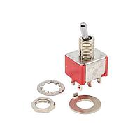 E-Switch 100DP1T2B3M1QEH ສະຫນັບສະຫນູນ Toggle Switch DPDT ON-ON SLDR MNT