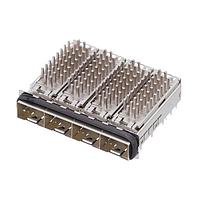 AMP Connectors - TE Connectivity 2198241-3 ກາງປະສົບ Cage Assemblies SFP+ Enhanced 1x4 Networking Heatsink