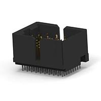 AMP Connectors - TE Connectivity 1934342-1 ຕູ້ຫຼັກ Tin Man ຄວາມໄວສູງ / ຕົວເຊື່ອມຕໍ່ແບບມົດູເລີນ 3x10 ຄູ່