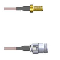 Amphenol Custom Cable Q-2V0200005018i ສາຍສະບັບ RF SMA-SJ/N-SJ G316 18I