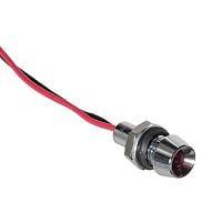 VCC L60D-R12-W ອຸປະກອນສະແດງ PANEL MNT INDICATOR ແດງ 12V