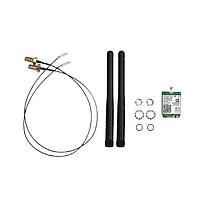 Advantech AIW-166K1 ໂມດູນຫຼາຍໂປໂຕຄອນ AX210 6E 802.11ax+BT5.2 ໂມດູນ+ແນທີນາ+ສາຍສອງ