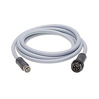 Molex 1205050103 ເສັ້ນສາຍເຊນເຊີ / ເສັ້ນສາຍອັກຕູເວດ M12 ສາຍສອງທາງສິ້ນ 5 ໂພນ ຜູ້ຍິງ M12 ໄປຜູ້ຊາຍ 16 AWG ສີດຳ 15m ຄວາຍ