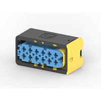 AMP Connectors - TE Connectivity 4-1670901-1 ກອງປົກຄຸມ 12POS, AMP MCP2.8, REC HSG, ASSY