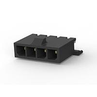 AMP Connectors - TE Connectivity 2-1445093-4 ຫົວຂໍ້ HDR VERT 4 POS 30 AU ບັນດາດຽວ