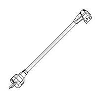 Volex 2112H 10 C3 ສາຍພະລັງ AC H05VVF3G 2.5M CONT ຢູໂຣບສີດຳ