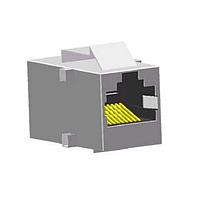 Amphenol Commercial Products RJE172881213 ຕົວເຊື່ອມ RJ45 ແບບມົດູເລີ Cat5e ມີການປ້ອງກັນ
