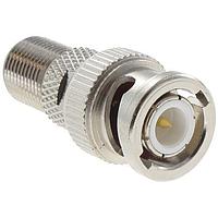 Vitelec / Cinch Connectivity Solutions VA204 ຕົວແປ RF - ລະຫວ່າງຊຸດ BNC Plug ເປັນ F Type Jack Adapter