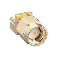 Linx Technologies - TE Connectivity CONSMA013.031-G ຕົວເຊື່ອມ SMA Plug 50 Ohm .031 PCB Edge Mount