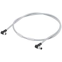 SIEMENS 6ES71942MH031AB0 ເສັ້ນສາຍອ່ານຄ່າ / ເສັ້ນສາຍອັກຕູເວີ ເສັ້ນສາຍພະລັງ M8. ເງິນມຸດ. 0.3m