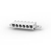 AMP Connectors - TE Connectivity 1586936-1 ຕູ້ແບັດແລະປະຕູກເຊື່ອມຕໍ່ 06P UMNL HDR ASSY R/A, GW