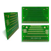 Newhaven Display NHD-COG14-36 ບອດຕໍ່ຂໍ້ມູນ Adapter Board Various Pitch SMT-thru-hole adptr