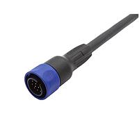 Bulgin PXP4000/015/10P ເສັ້ນສາຍອ່ານສັນຍາ / ເສັ້ນສາຍກະທົບການປະຕິບັດ ການເຊື່ອມຕໍ່ເສັ້ນສາຍຟເລັກສ໌ທີ່ມີການເຊື່ອມຕໍ່ລ່ວງໜ້າ - 15m - 10 ຕິດຕໍ່ - ປລັກ