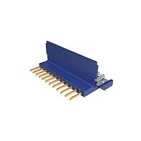 Amphenol FCI 66226-044LF ຕົວເຊື່ອມ Clincher™ Flex Connectors, Pin Assembly, ແຖວດຽວ, 12 ຕຳແໜ່ງ, 2.54mm (.100in) Pitch.