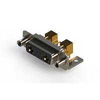 EDAC 630-7W2-640-5NE ຕູ້ຕິດຕໍ່ D-Sub ປະສົມມຸມຂວາ ຕູ້ຕິດຕໍ່ພະລັງງານ Combo D-Sub