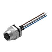 Wurth Elektronik 643462100605 ຮອບຮອງ WRCIRC M12 ການສະຫຼຸບສະຫຼຸບ A ແຜງ + ສາຍແຜງ + ສາຍ ເຫຼັ້ມກັບກະແຜນດ້ານໜ້າ PG9 ຕົວເຊື່ອມຕໍ່ຍິງ, ຂະໜາດຂອງຂະໜາດ 5