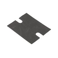 Bergquist Q3-0.005-00-101 Q-Pad Grease Replacement Thermal Interface Grease TI, 0.005" ຄວາມຫນາ, 2.50x2.00x0.344x1.812", Sil-Pad TSPQ2000/Q-Pad 3