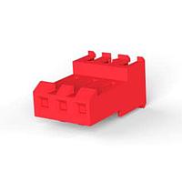 AMP Connectors - TE Connectivity 3-641229-3 ການປະກອບ Receptacle 03P MTA156 CONN ASSY 22AWG LF