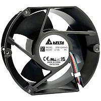 Delta Electronics, Inc. EFB1524SHGP6 ພັງລົມ Axial DC Axial, 172x150x50.8mm, 24VDC, 322.39CFM, 37.2W, 62dBA, Tach/PWM, IP68