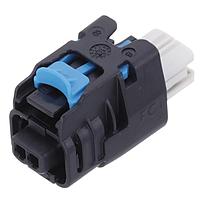 Aptiv 35023596 ຂໍ້ຕໍ່ 2 ທາງ ຜູ້ຍິງ GTS SensoMate Series ສີດຳ CONN