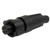 CONXALL 16880-4SG-518W ຕູ້ສະເລ່ຍມົນມົນມົນມົນມົນ Micro-Con-X ສິ້ນສາຍ, 4-ຂາ #22, ຜູ້ຍິງ, ການບັງຄັບ, ຈຳນວນຫຼາຍ