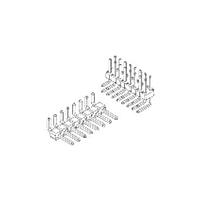 Amphenol FCI 77315-818-13LF Unshrouded 13P RA SR TMT HDR .38 AU .45IN LENGTH