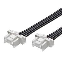 Molex 221958-1042 Discrete Wire CLIKMatetoCLIKMate (OTS) ສາຍສະບັບ 2mm ຊັ້ນດຽວ ຍາວ 150mm 4 ວົງຈອນ ສີຂາວ