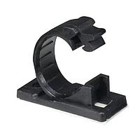 Essentra Components CCA002A ຕິດຕັ້ງຄລັມບເຄັບ SELF ADHESIVE CABLE CLAMP:NYL BLACK