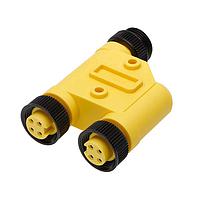 Molex 1300350122 Brad Mini-Change H-Splitter Brad Mini-Change H-Splitter 4P ຂະໜາດນ້ອຍ H ເຫຼືອງ